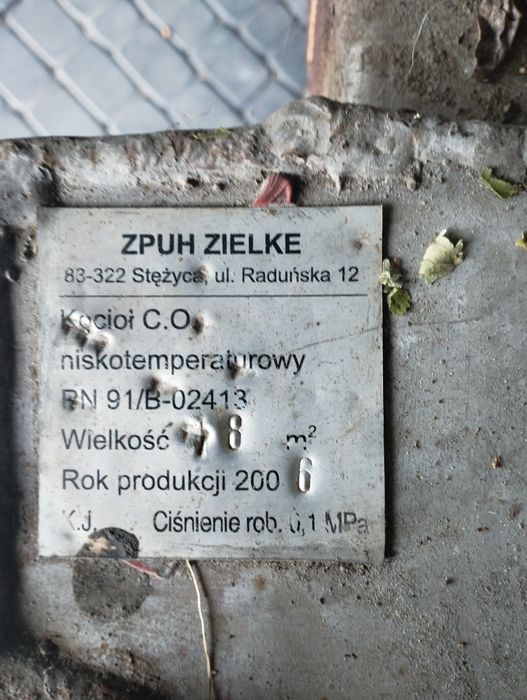 Piec centralnego ogrzewania