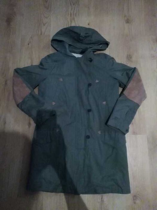 Parka Zara woman 36 S 8 khaki kurtka przejściowa odpinana podpinka