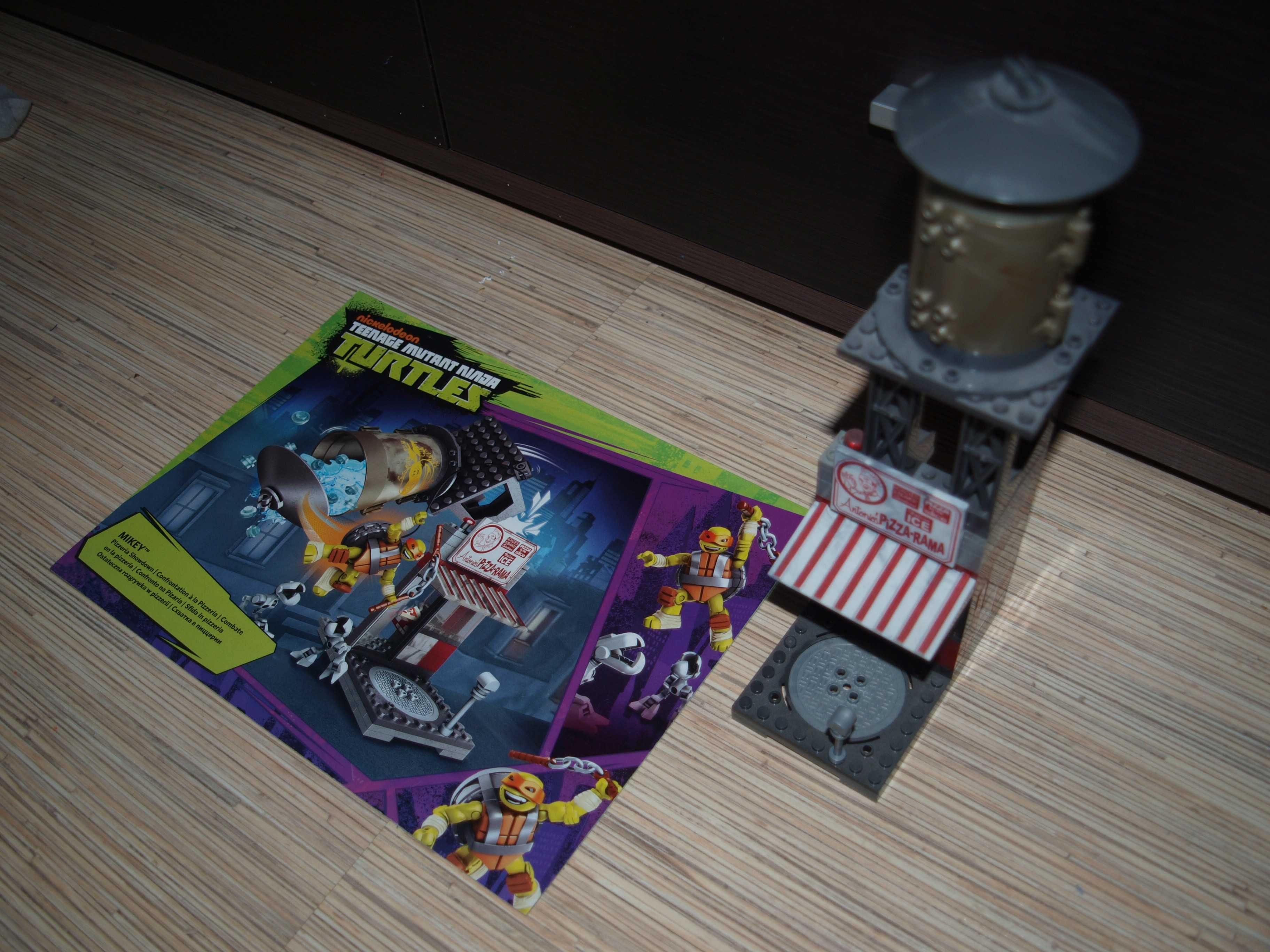 Klocki Mega Bloks Teenange Ninja Turtles Mikey Pizzeria Showdown!