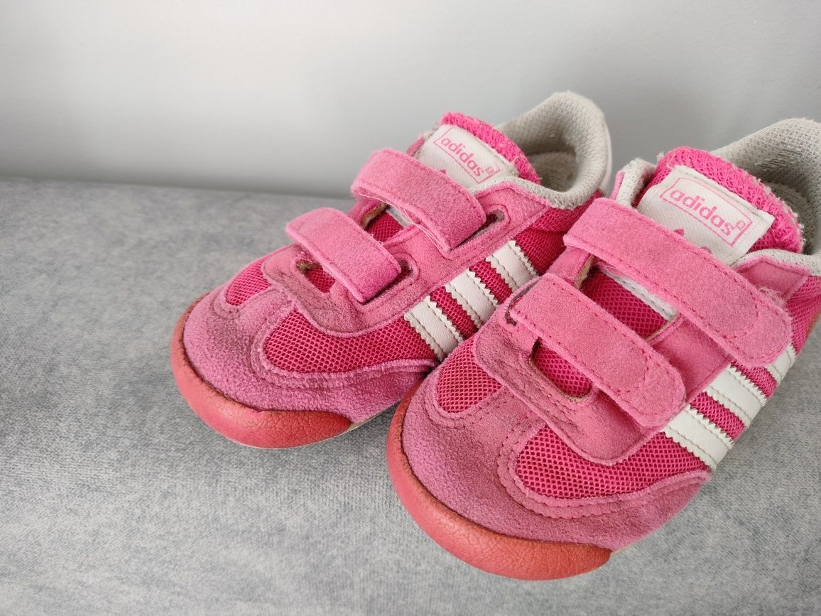 Buty sportowe adidas adidasy 22 dla dziewczynki różowe