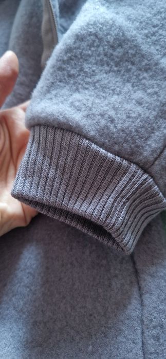 Nowa kurtka wełniana merino Mikk-line 110 unisex szara