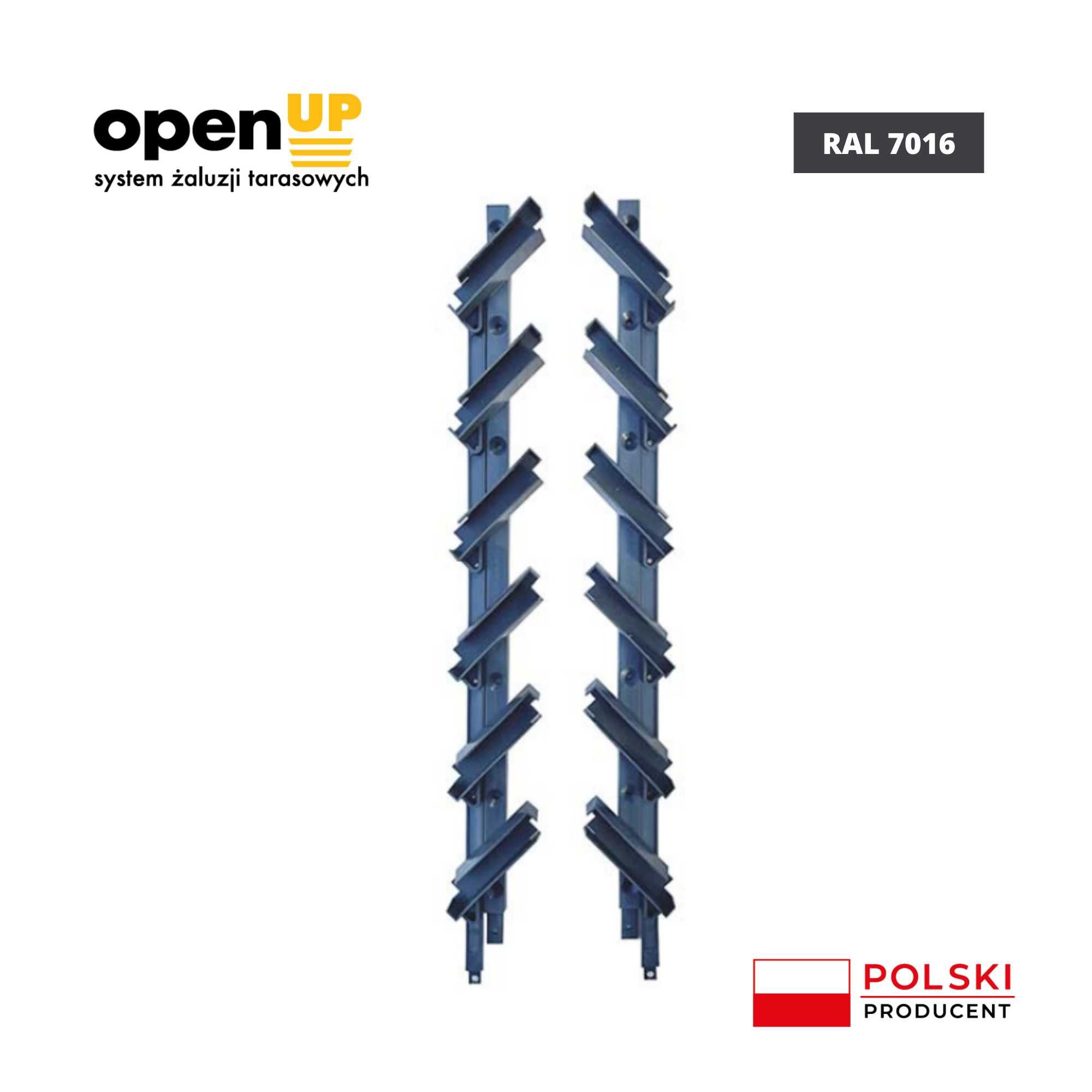 Uchwyty do ruchomych deseczek OpenUp system wysokość 58,2 cm 5 kolorów
