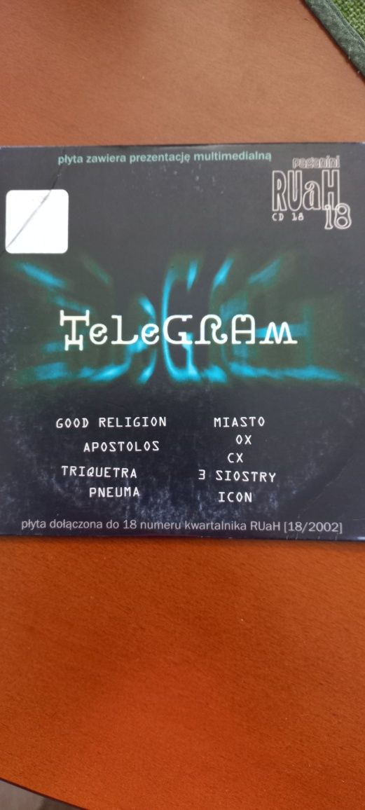 Płyta telegram ruah