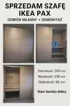 Sprzedam szafę IKEA PAX – odbiór własny + demontaż