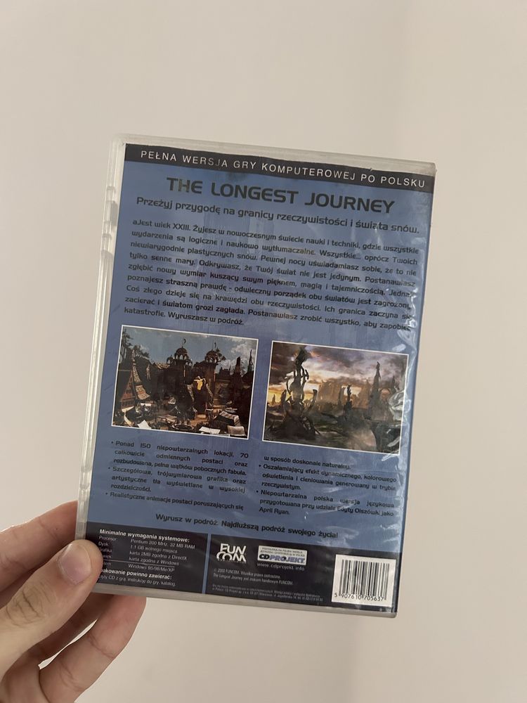 The longest journey - PC CD-ROM rzadkosc!