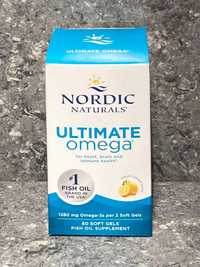 Nordic Naturals Ultimate Omega-3 1280mg 60 капсул омега нордік