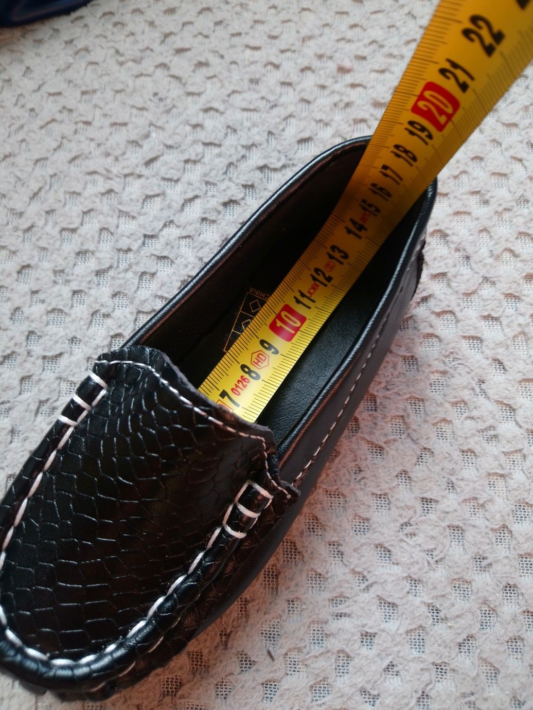 Buciki mokasyny rozmiar 24 ok 14cm wkładka
