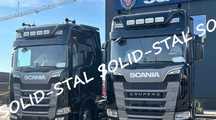 Orurowanie GÓRNE / MIĘDZY HALOGENY Scania R / S Next Gen Nierdzewne!