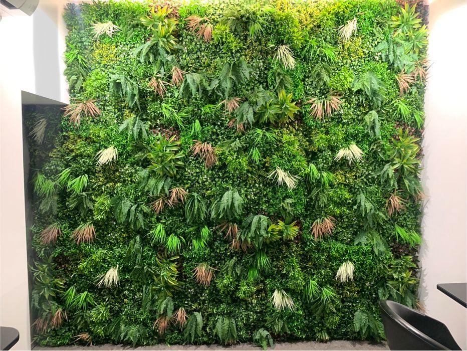 Plantas artificiais (parede)