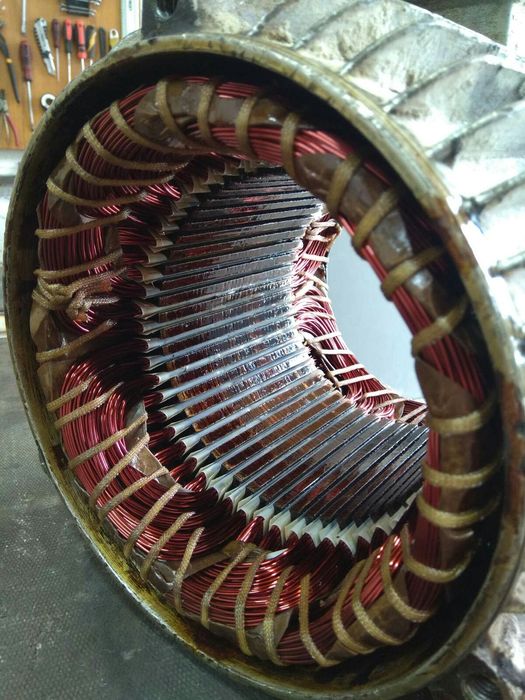 Перемотка і ремонт електродвигунів, ремонт электродвигателей