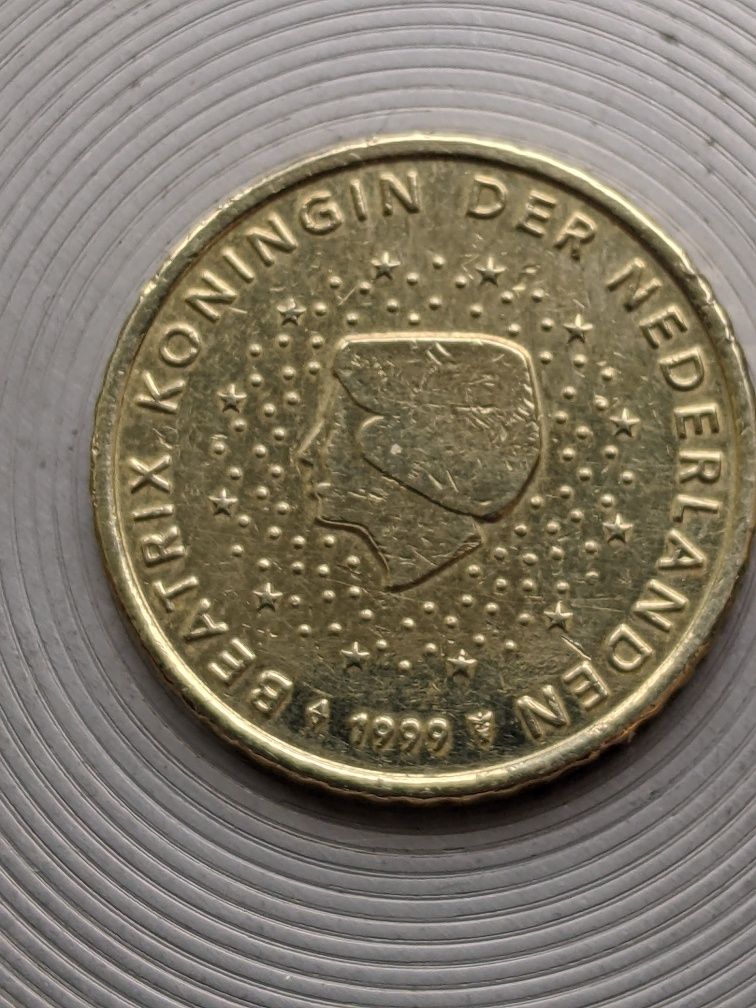 50 евро центов 1999 г.