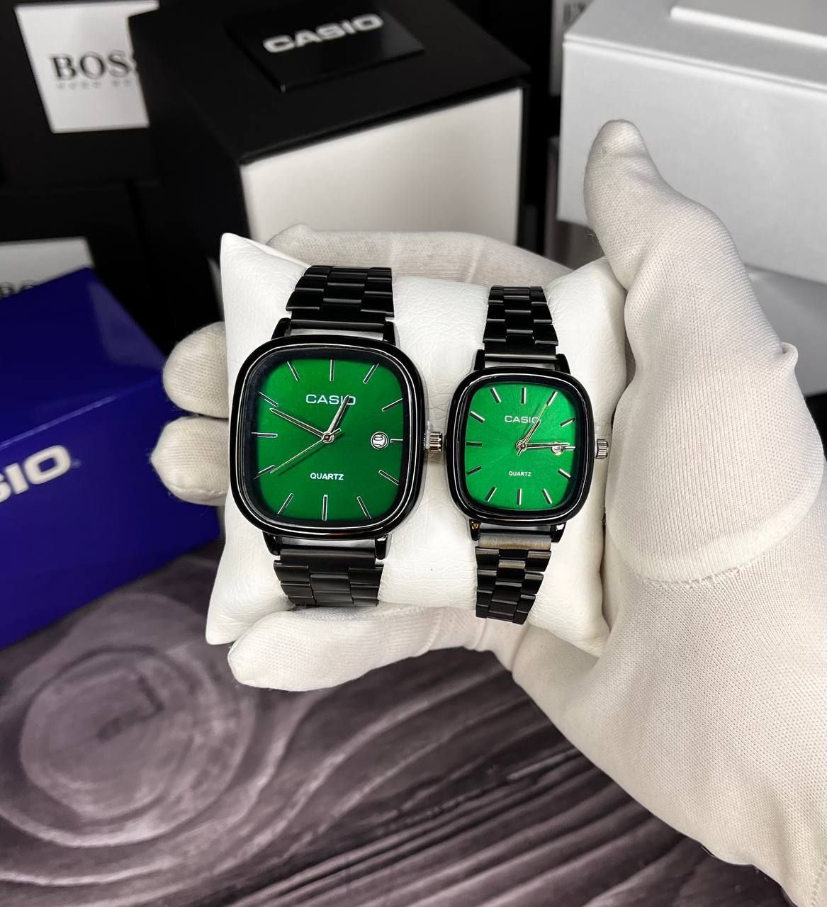 Парні наручні годинники Casio