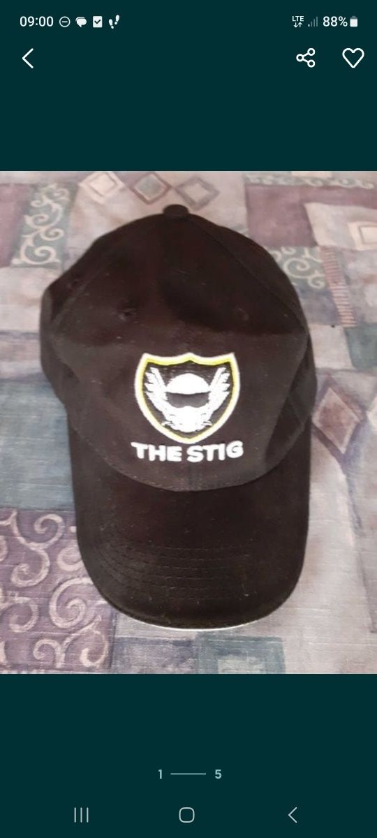 Czapka The Stig Top Gear