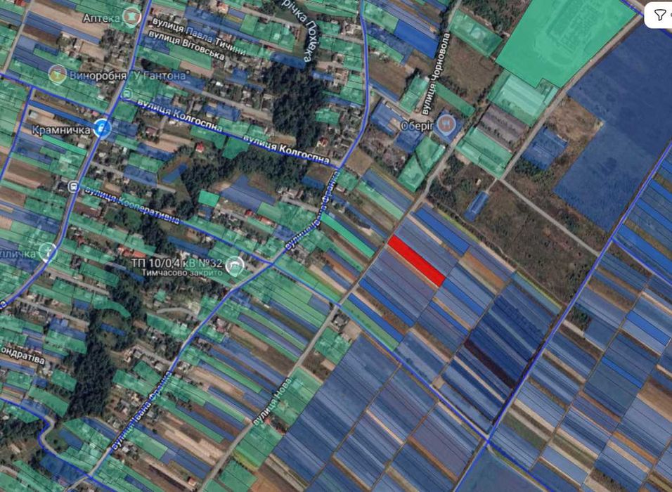 ТЕРМІНОВО! Продаж ділянки сг 30 сот, Радча, світло, газ, будинки, торг