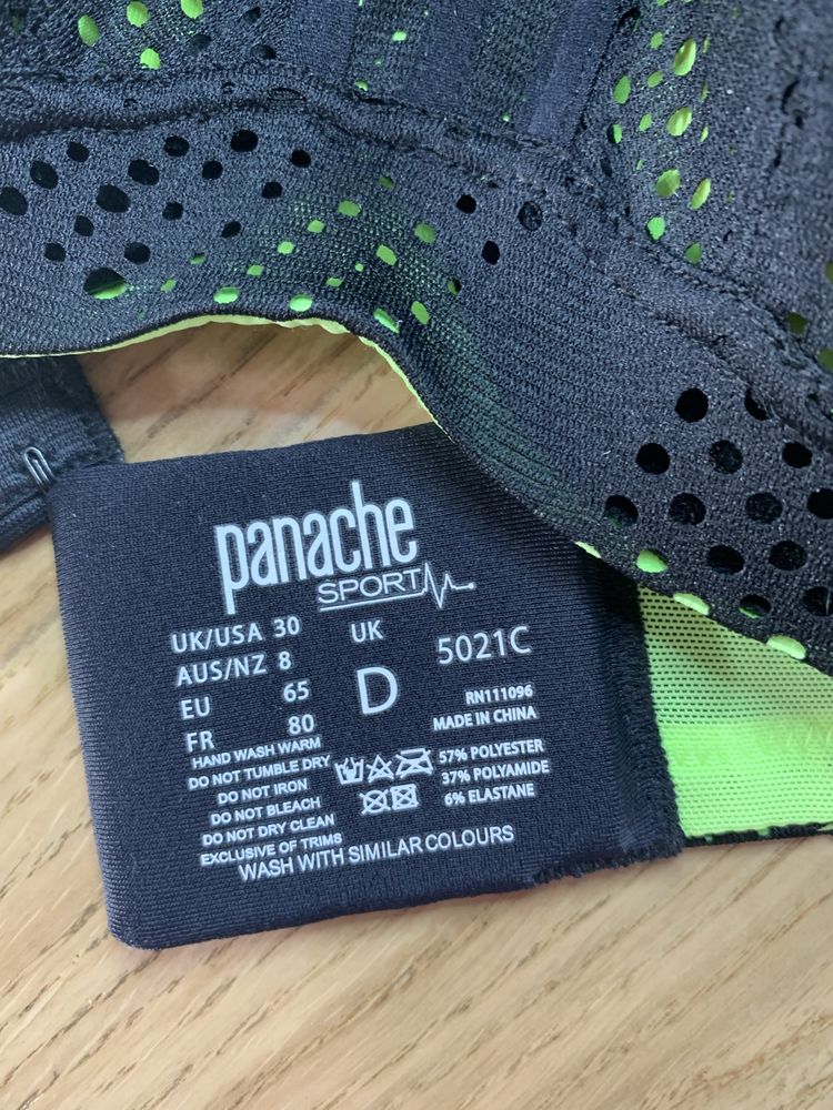 Biustonosz nowy 65D sportowy brytyjskiej firmy Panache Sport