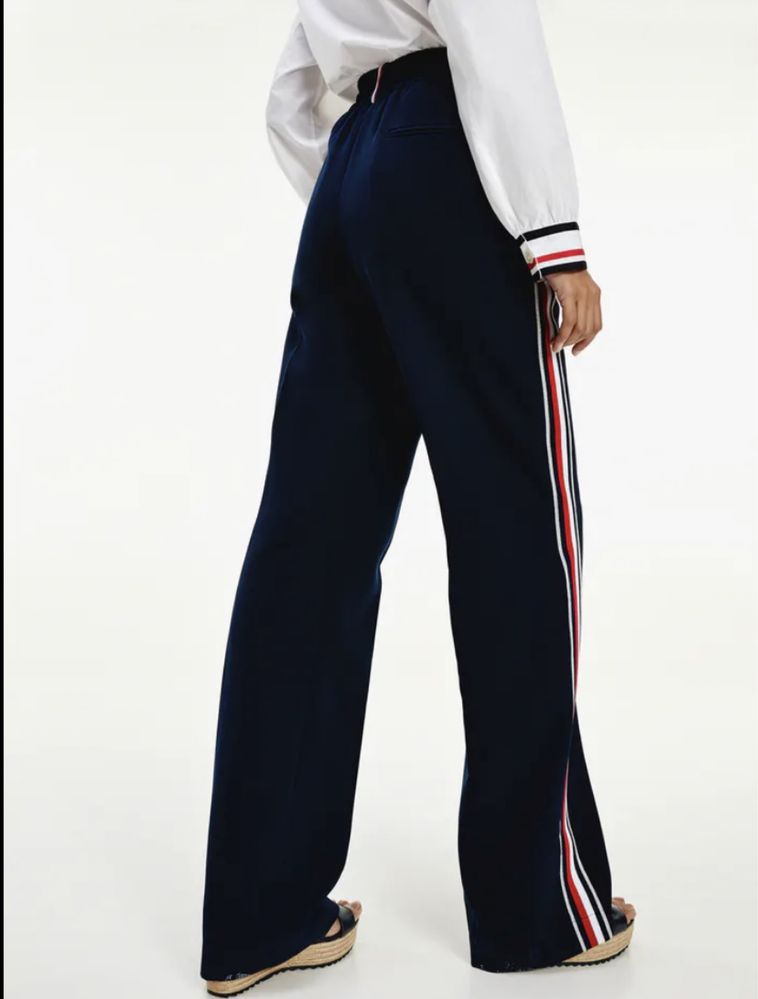 Женские широкие брюки Tommy Hilfiger Icons Signature Crepe Joggers