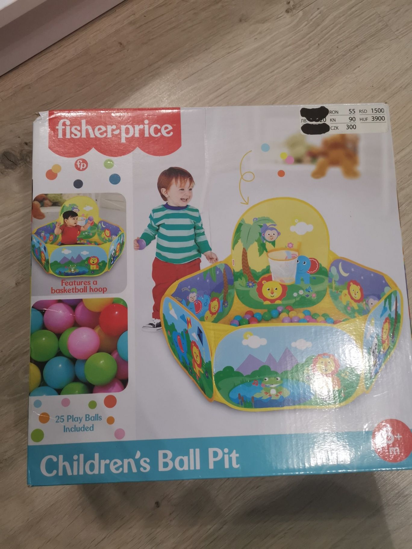 Basen suchy Fisher price