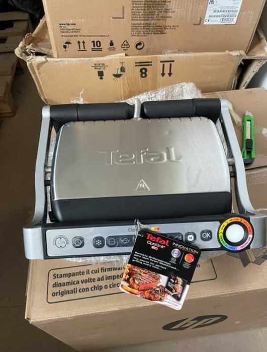 Електрогриль tefal gc 705 оптигриль 6 програм новий