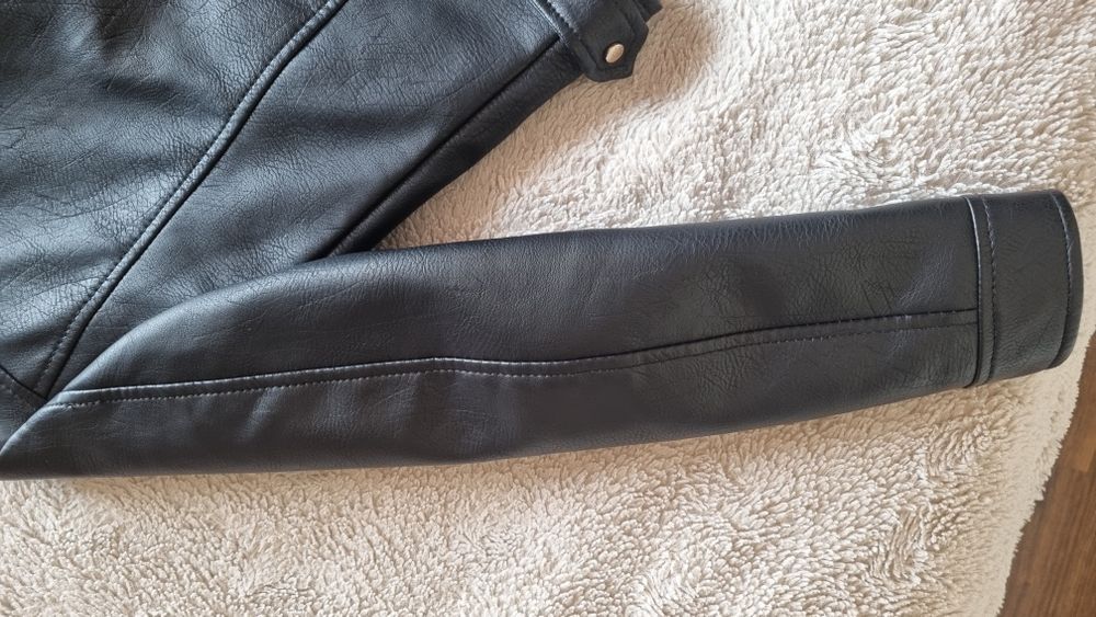 Kurtka, eko skóra Sinsay, 140cm