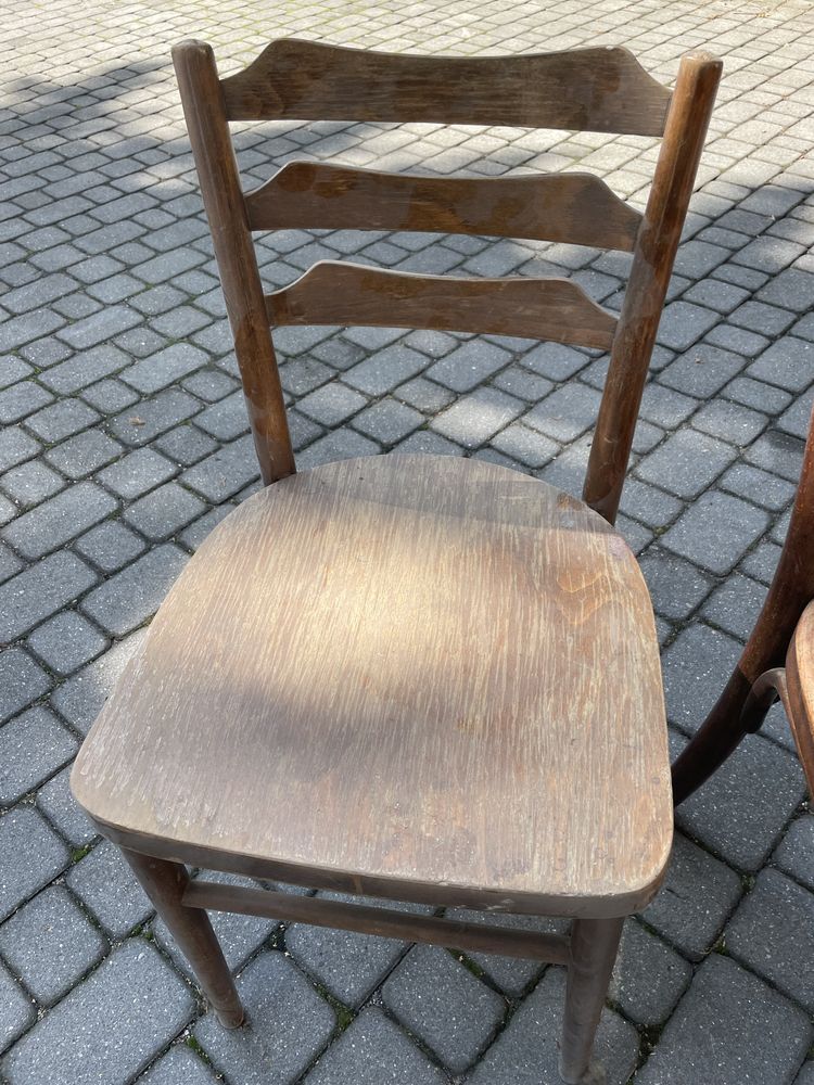 Drewniane krzesla drewno bukowe meble giete krzeslo rustykalne