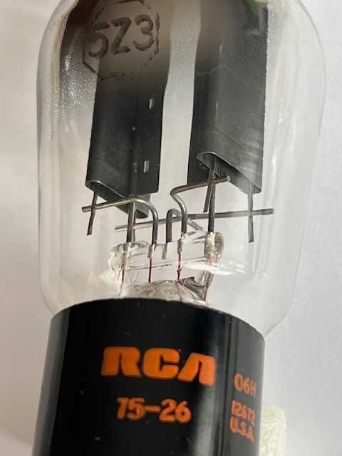 5Z3 RCA Legenda lampa prostownicza NOS, lata 70te