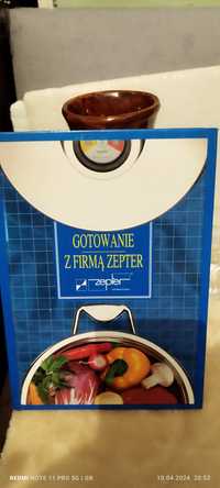 Sprzedam książkę gotowanie z filmu zepter