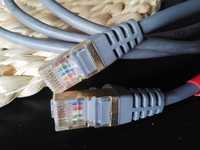 szybki Kabel Sieciowy 3m  LAN ETHERNET rj45  1Gb - cross skrosowany