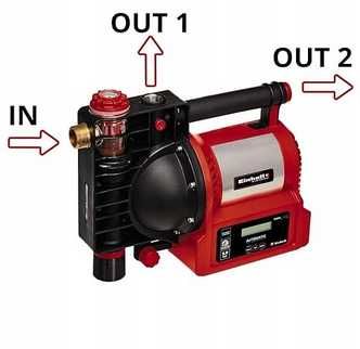 Pompa do wody automatyczna Einhell z zegarem 1200 watów LCD