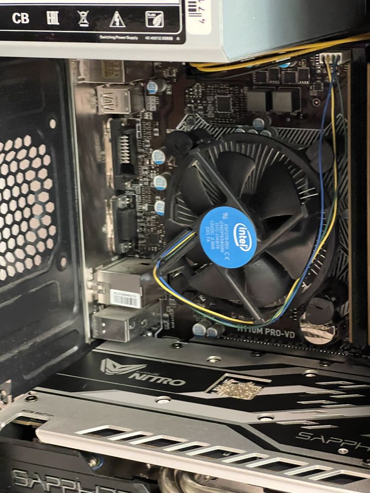 Бюджетний ігровий ПК, Intel Core i5 3470, RX 570 4GB, 16Gb ОЗУ, SSD