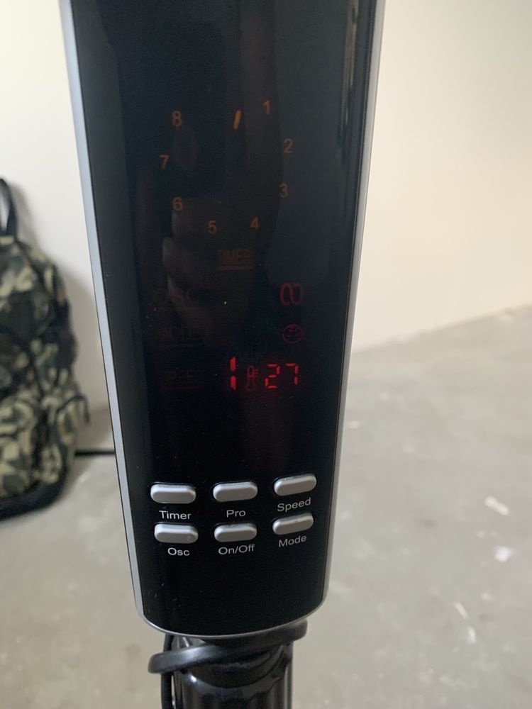 Wiatrak domowy wentylator  thomson programy wyswietlacz timer