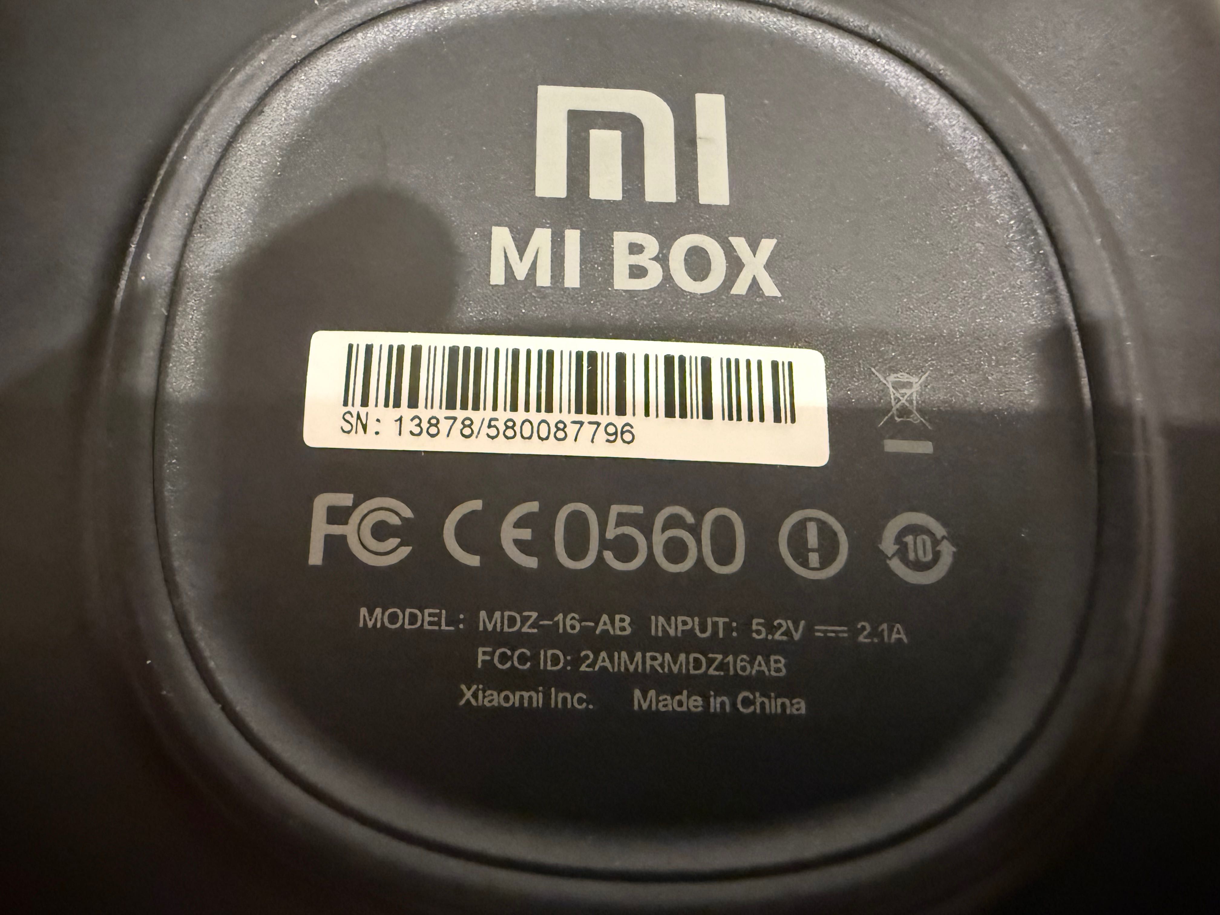 Xiaomi Mi Box 3 MDZ-16-AB