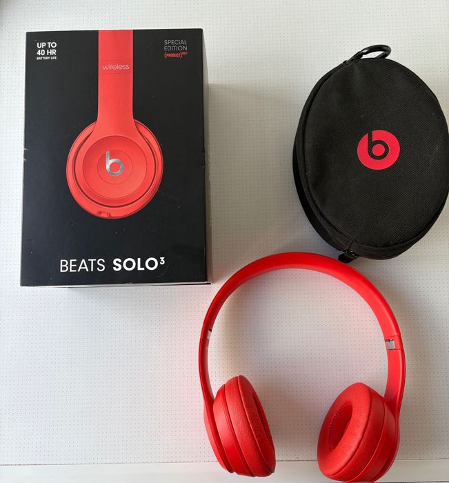 BEATS Solo 3 [Product Red] Como Novo
