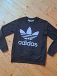 Bluza sportowa czarna logo Adidas 164cm.