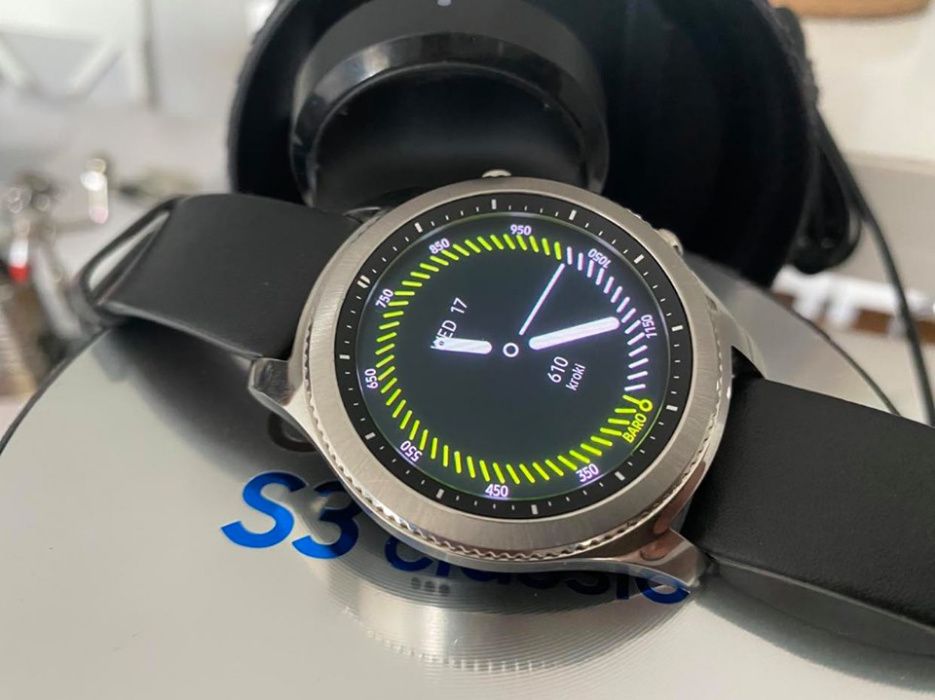 Samsung Gear S3 Classic Komplet/GPS/Amoled/1.5GB Ram/Wysyłka!