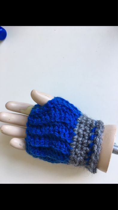 Luvas para crianca e para adultos, sem dedos