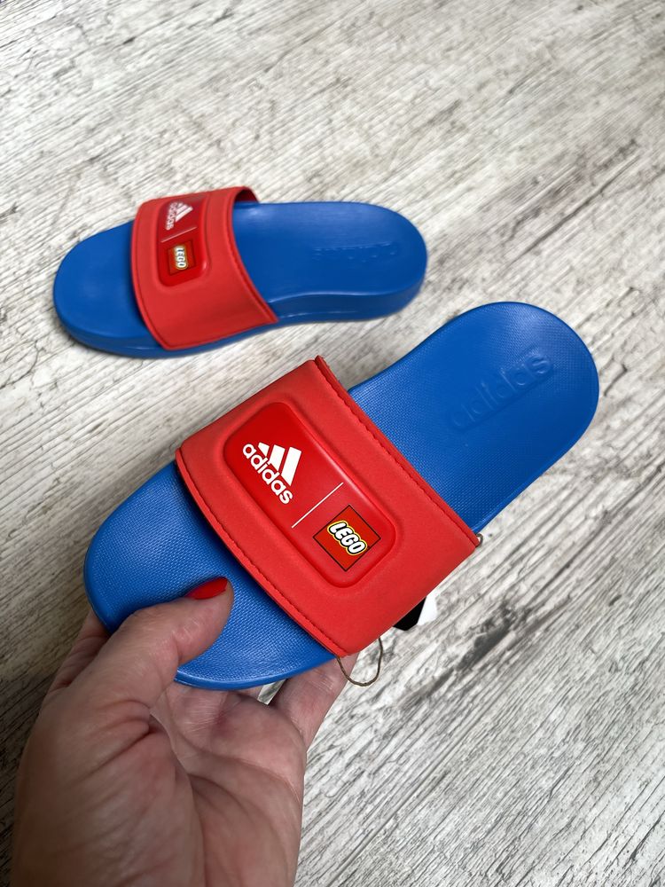 100% оригінал, дитячі пантолети adidas Lego Adilette, р-ри 28 29 31 33