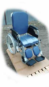 Wózek inwalidzki z toaletą toaletowy Vermeiren 9300 jak nowy