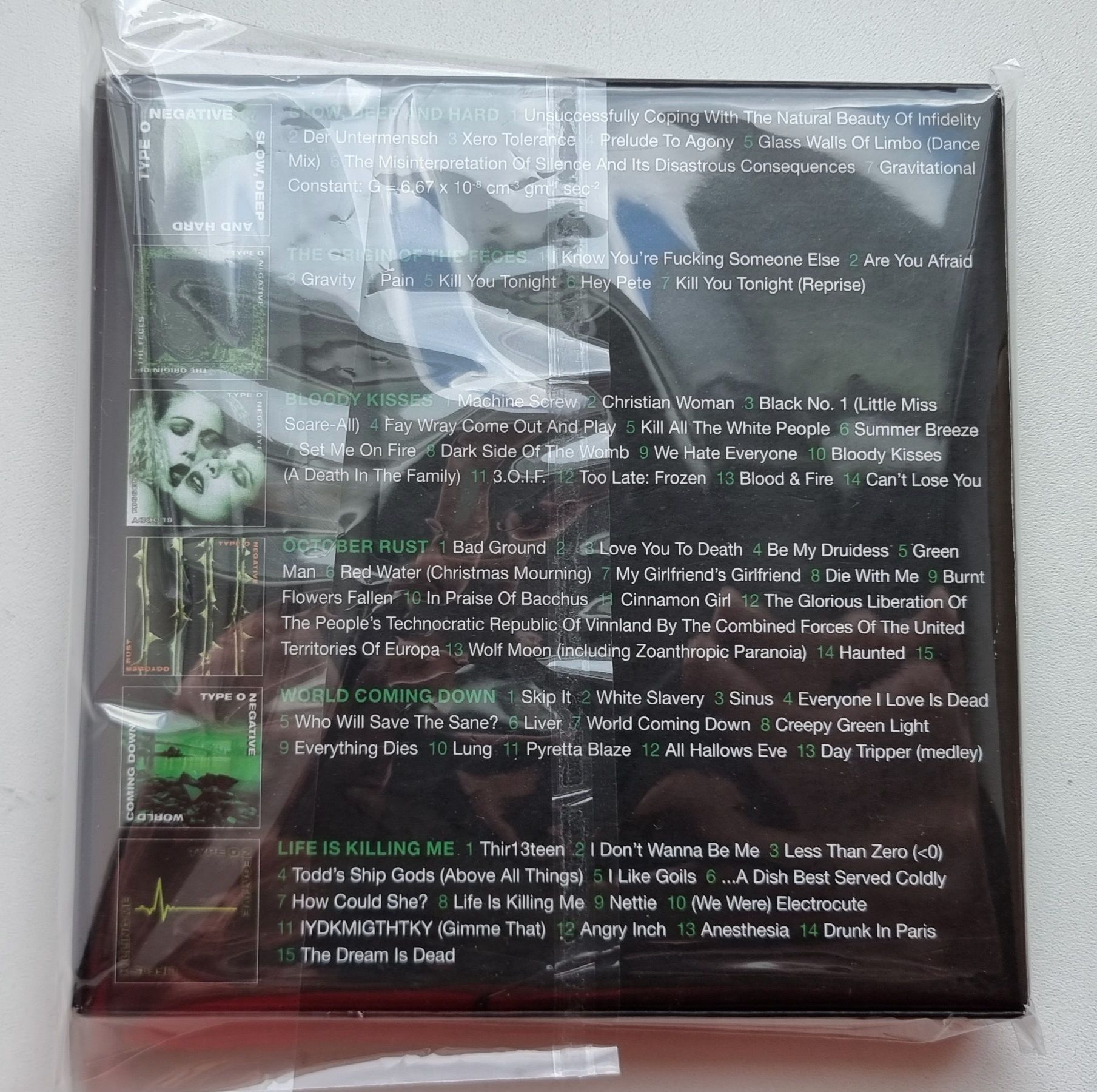 Type O Negative - The Complete Roadrunner Collection 1991-2003 6CD boх