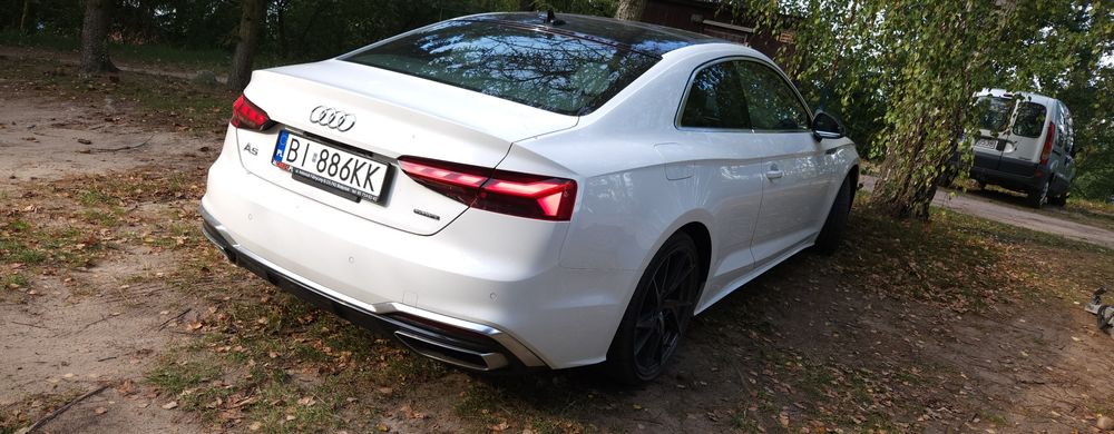 Audi A5 45TFSI S-Line Quattro Sportback Coupe Panorama Lasery Asystent