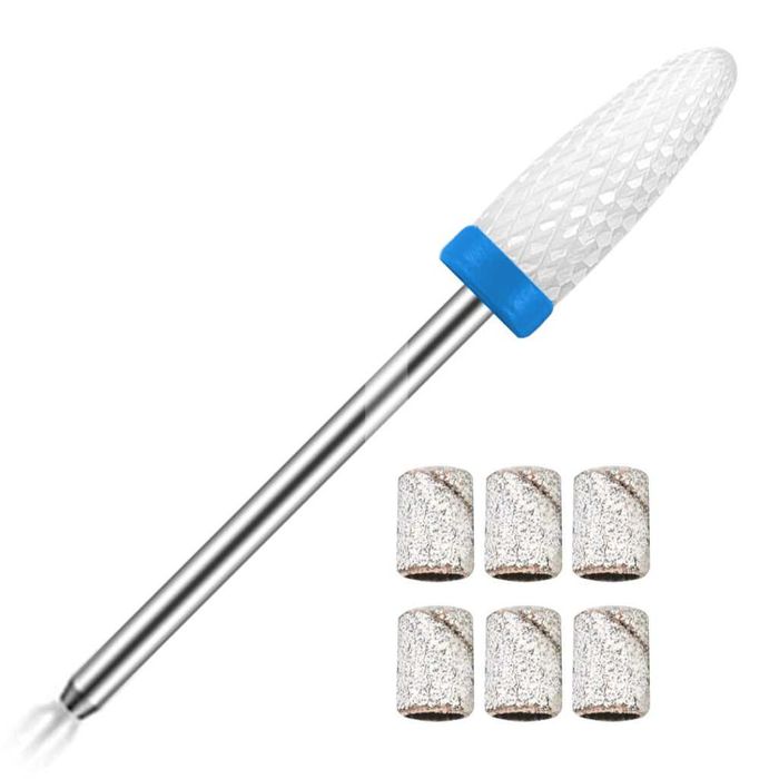 Frezarka do Paznokci Clavier FX 600 Mocna 65W Różowa frezy ceramiczne