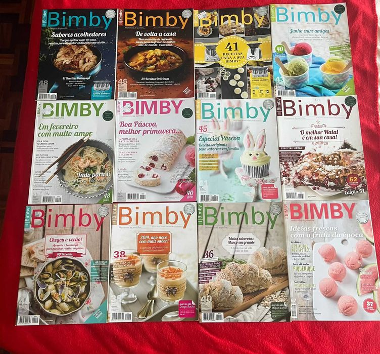 Revistas antigas da Bimby
