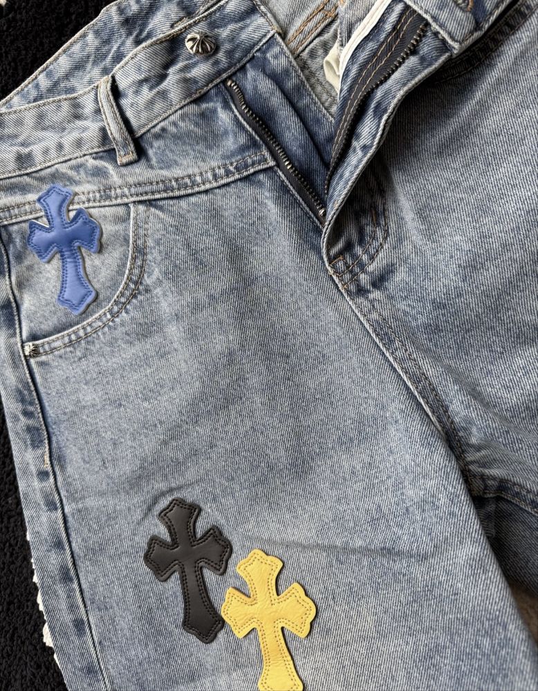 Джинсы chrome hearts