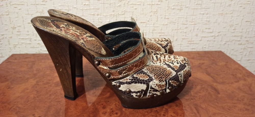 Женские кожаные босоножки Kingad Mordi La Vita. Размер 38.