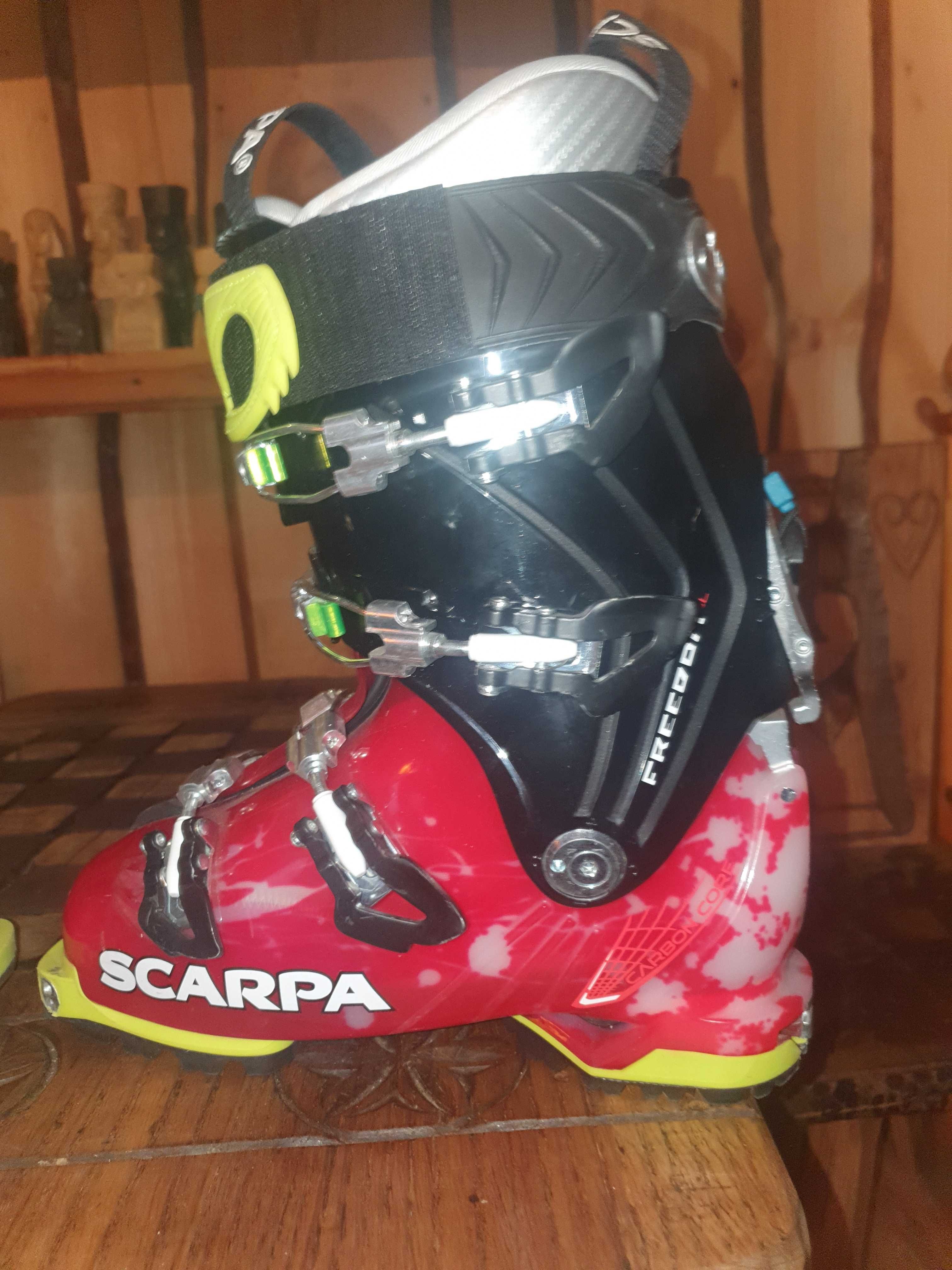 Scarpa Freedom SL Scarlet damskie tour-freeride flex 120 nr.26 eu 41