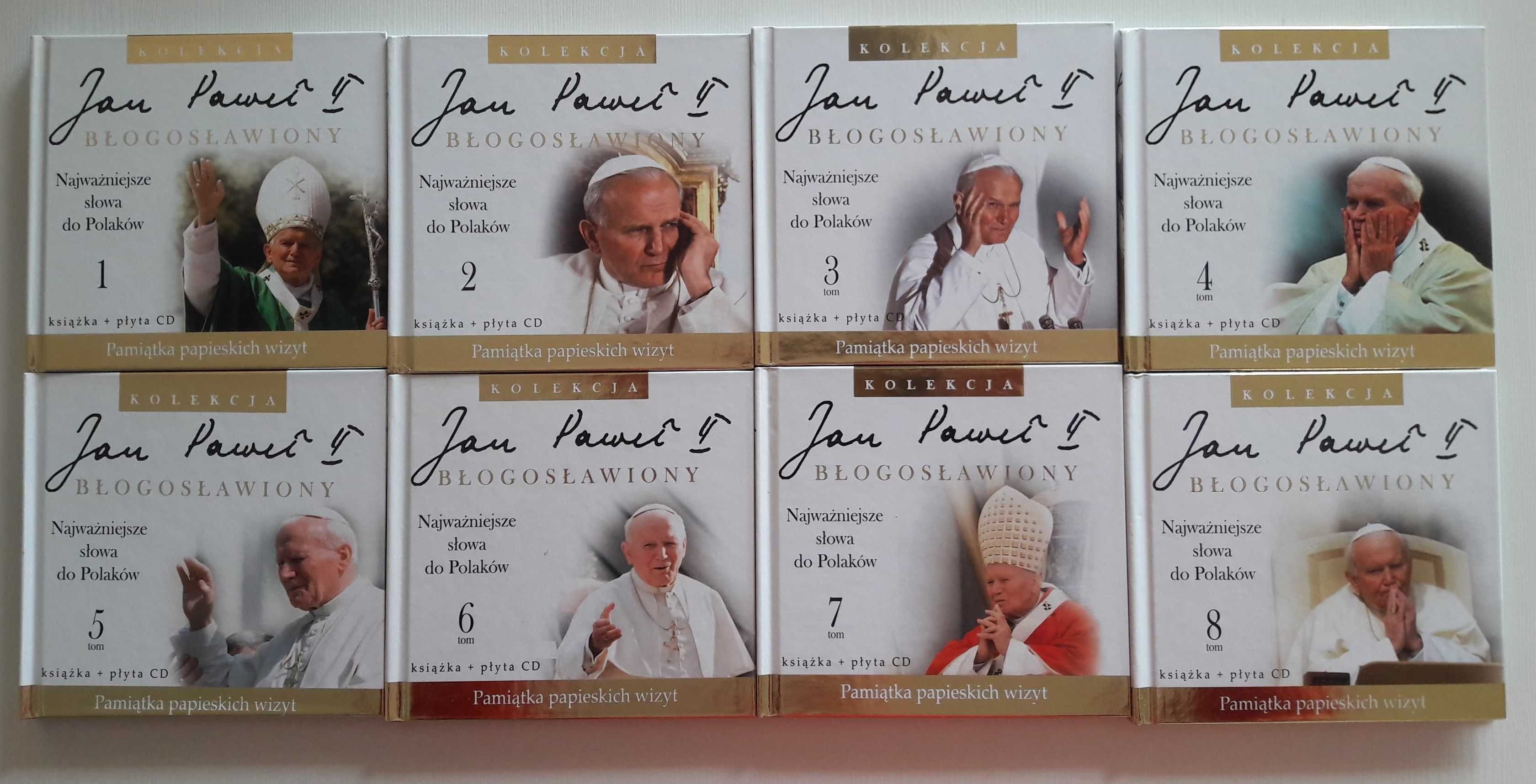 "Jan Paweł II Błogosławiony" - 8 książeczek z płytą CD