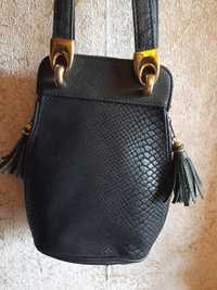 Женская сумка через плечо, черная женская сумка