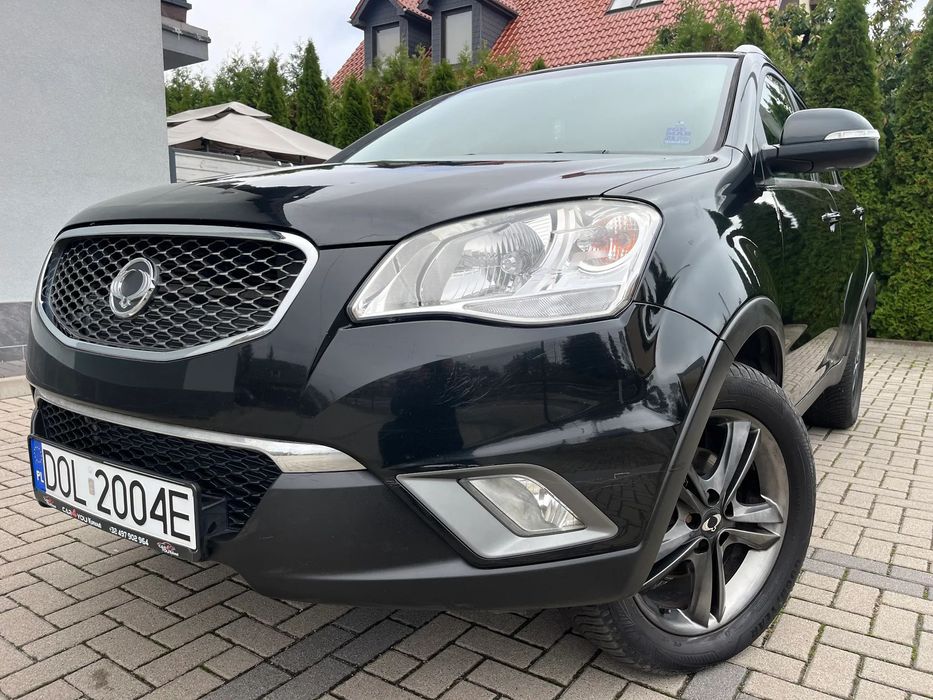 SsangYong/KGM Korando 4x4, Zadbany, Grzane Fotele, Bogata Wersja, Hak