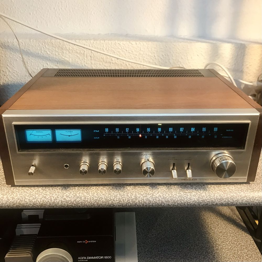 Tuner/Sintonizador Pioneer TX-8100 (anos 70) - Loja Grundig Clássicos