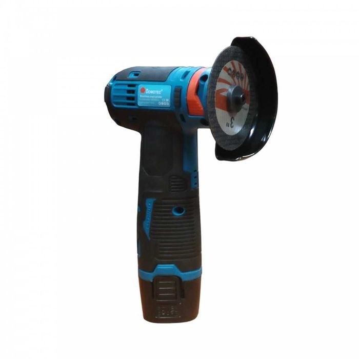 Аккумуляторная болгарка в чемодане, 2 аккумулятора, Domotec 10011