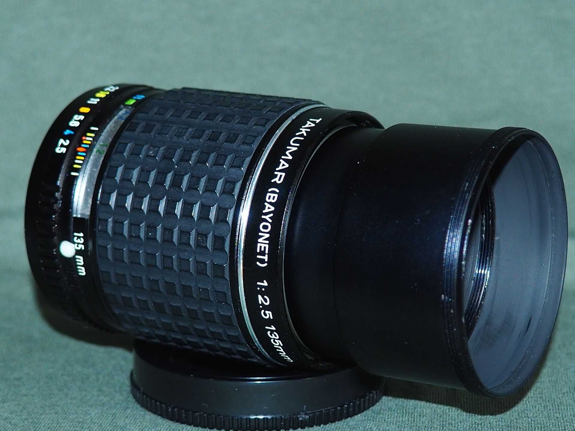 Obiektyw Asashi Optical CO Takumar(Bayonet) 135mm  f2.5.